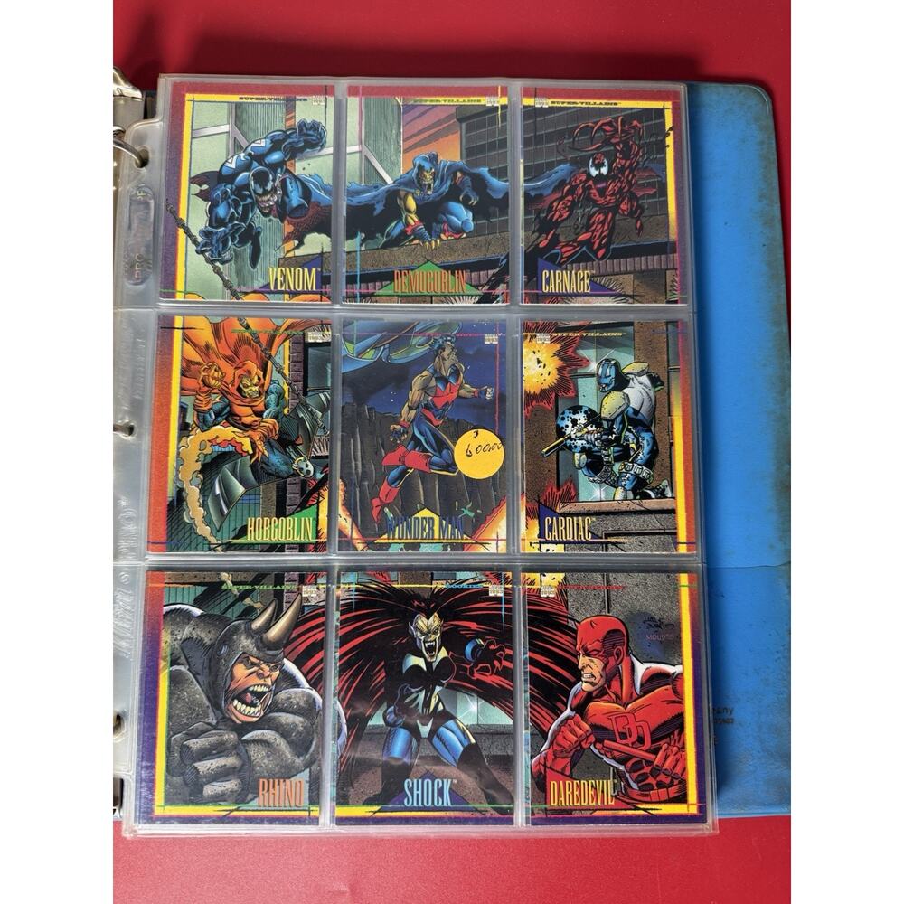 Vintage 1993 Marvel Comics Super Heroes Trading Cards 178 cards - Picture 8 of 16
